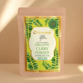 Hennahub Gold Curry Leaves Powder for Enhancing Hair Growth and Shine | Double Filtered 100g
